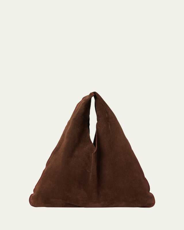 Bindle Small Shoulder Bag in Suede